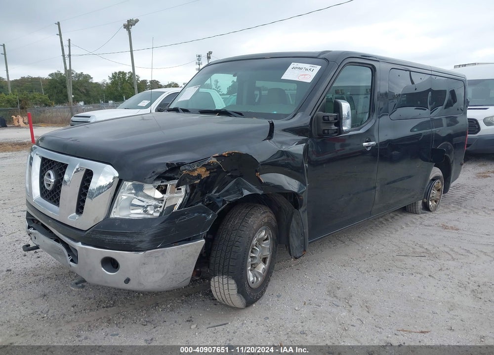 2016 NISSAN NV PASSENGER NV3500 HD SL V8 VIN: 5BZAF0AA3GN850907