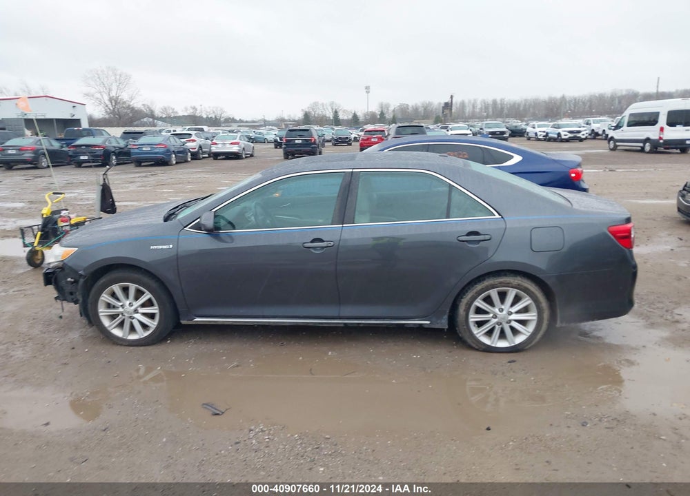 2012 TOYOTA CAMRY HYBRID XLE VIN: 4T1BD1FK7CU048504