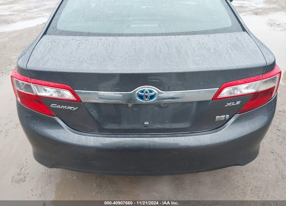2012 TOYOTA CAMRY HYBRID XLE VIN: 4T1BD1FK7CU048504
