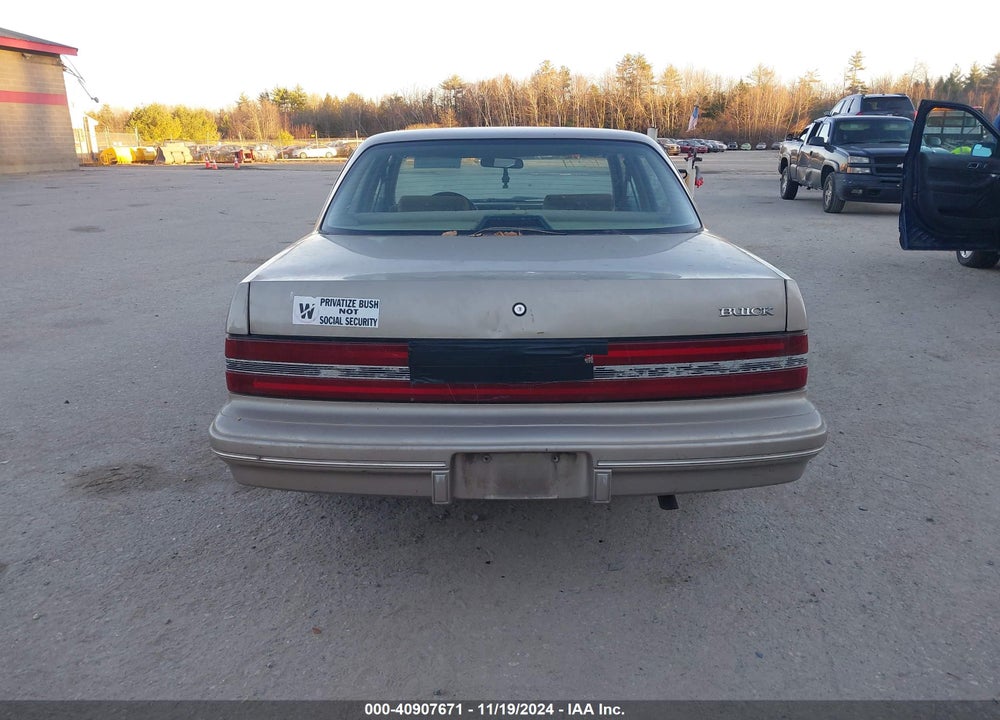 1996 BUICK CENTURY SPECIAL/CUSTOM/LIMITED VIN: 1G4AG55M4T6492506