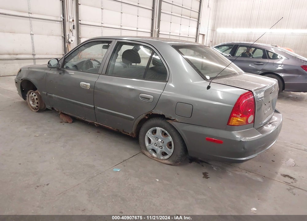 2004 HYUNDAI ACCENT GL VIN: KMHCG45C64U545973
