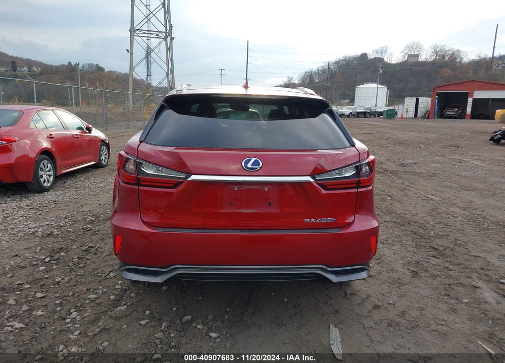 2017 LEXUS RX 450H VIN: 2T2BGMCA9HC014072