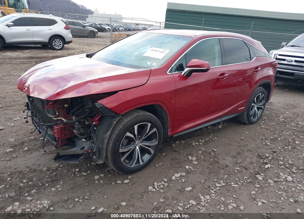 2017 LEXUS RX 450H VIN: 2T2BGMCA9HC014072