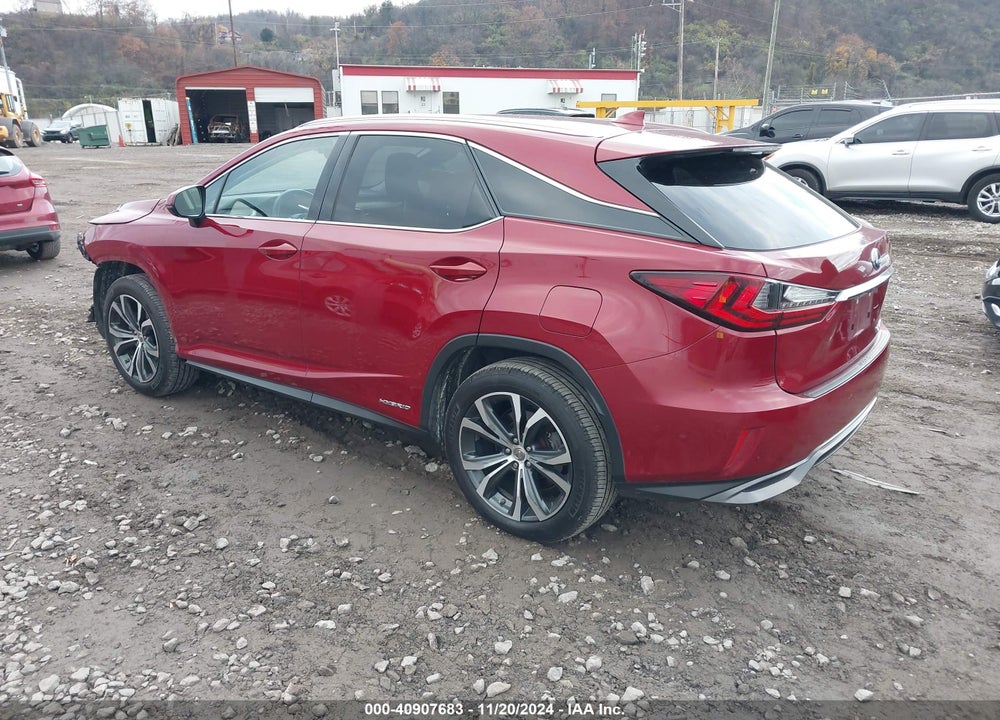 2017 LEXUS RX 450H VIN: 2T2BGMCA9HC014072