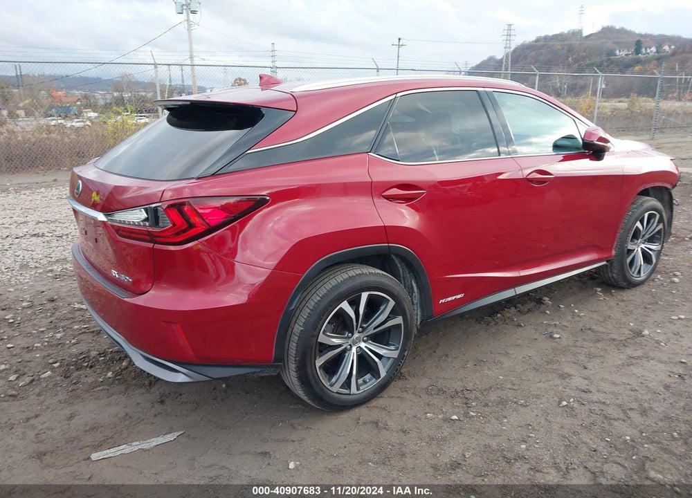 2017 LEXUS RX 450H VIN: 2T2BGMCA9HC014072