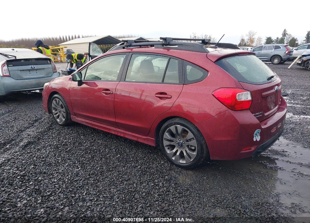 2015 SUBARU IMPREZA VIN: JF1GPAV69FH305039