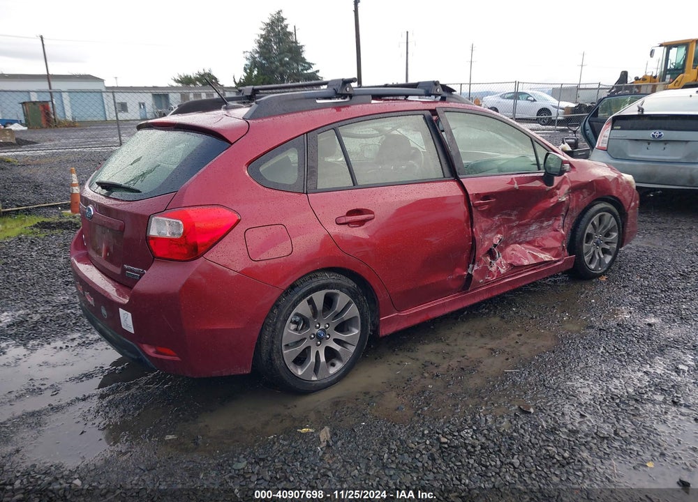 2015 SUBARU IMPREZA VIN: JF1GPAV69FH305039