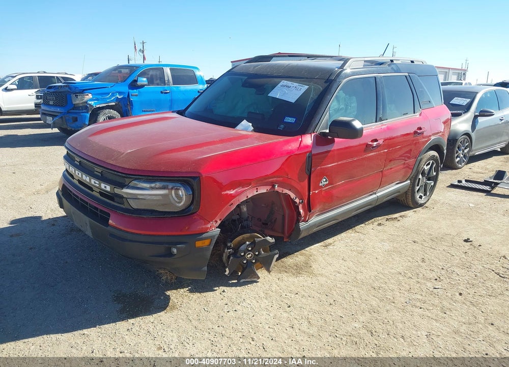 2021 FORD BRONCO SPORT OUTER BANKS VIN: 3FMCR9C63MRB08623