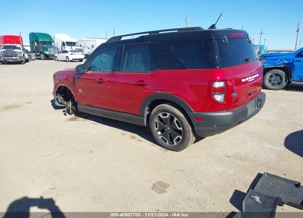 2021 FORD BRONCO SPORT OUTER BANKS VIN: 3FMCR9C63MRB08623