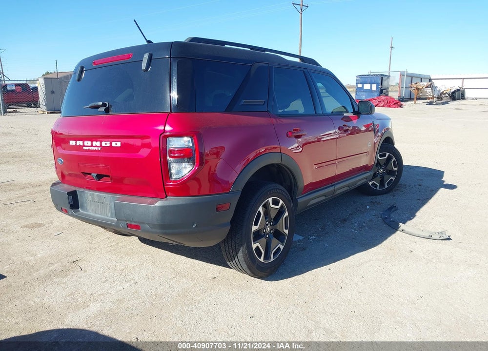 2021 FORD BRONCO SPORT OUTER BANKS VIN: 3FMCR9C63MRB08623