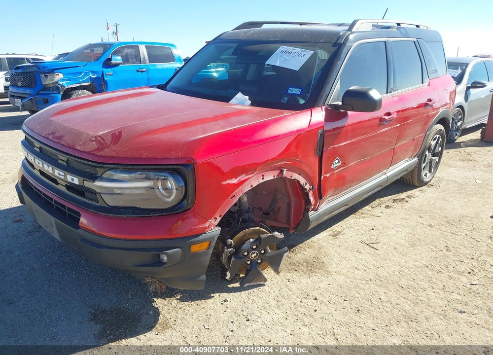 2021 FORD BRONCO SPORT OUTER BANKS VIN: 3FMCR9C63MRB08623