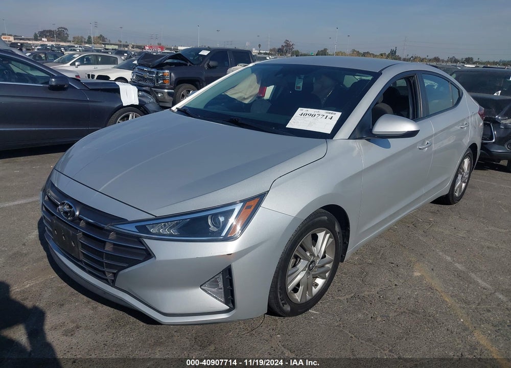 2019 HYUNDAI ELANTRA SEL VIN: 5NPD84LF3KH426837