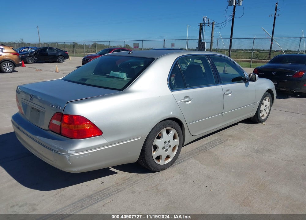 2003 LEXUS LS 430 VIN: JTHBN30F230108185