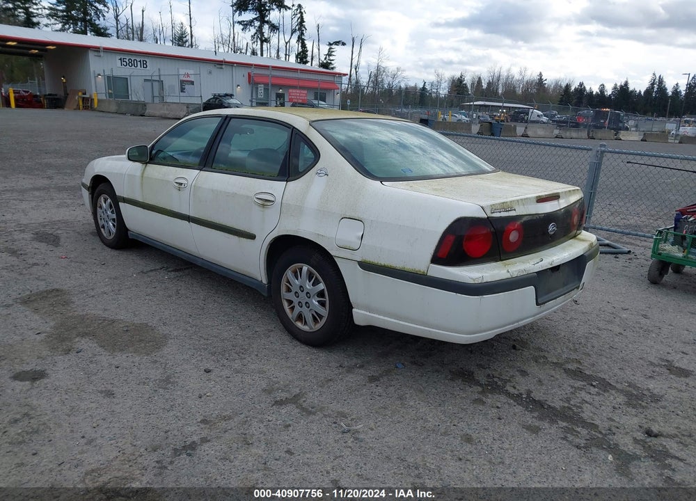 2005 CHEVROLET IMPALA VIN: 2G1WF52E259369690