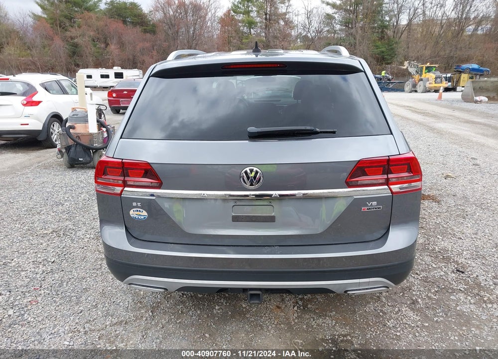 2019 VOLKSWAGEN ATLAS 3.6L V6 SE W/TECHNOLOGY VIN: 1V2UR2CA5KC510741