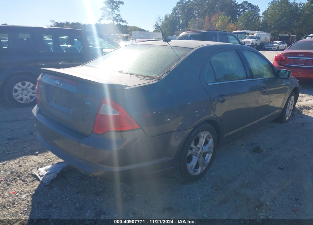 2012 FORD FUSION SE VIN: 3FAHP0HA8CR319085