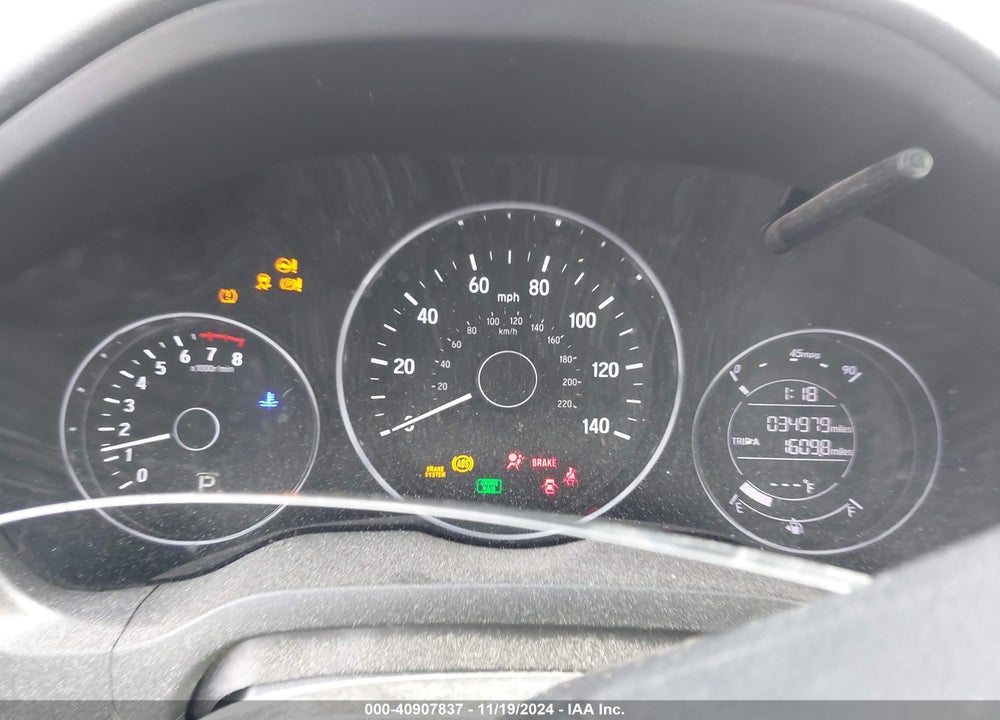 2021 HONDA HR-V 2WD LX VIN: 3CZRU5H36MM729950