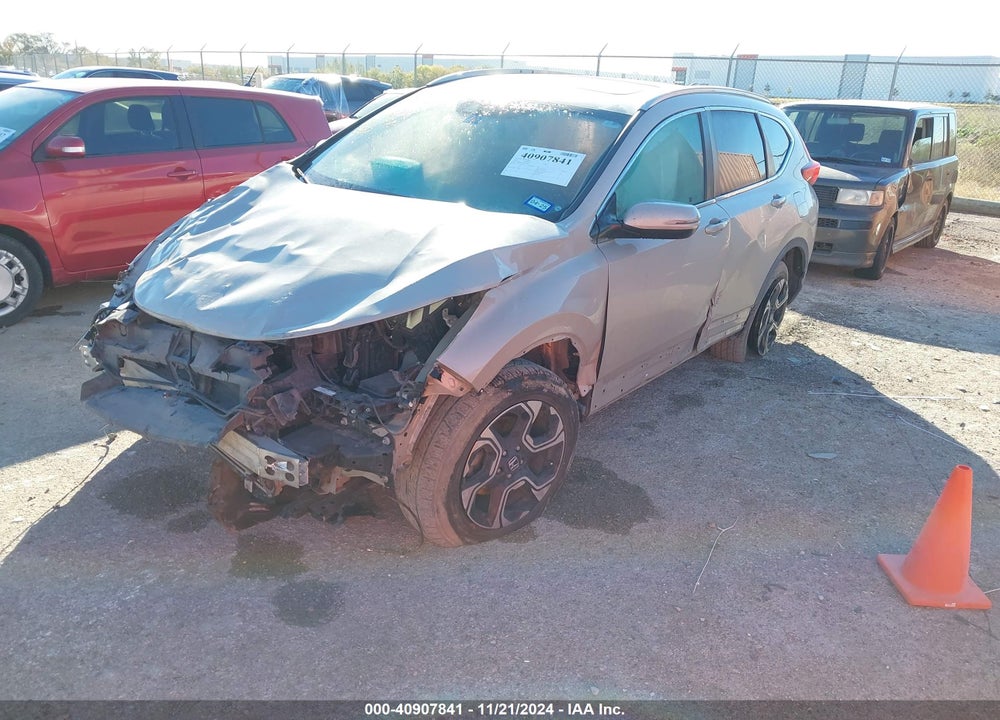 2018 HONDA CR-V TOURING VIN: 5J6RW2H96JL004018