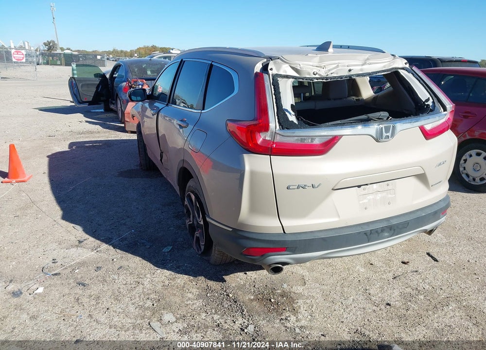 2018 HONDA CR-V TOURING VIN: 5J6RW2H96JL004018