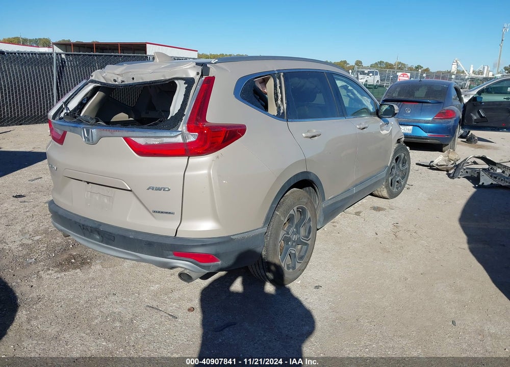 2018 HONDA CR-V TOURING VIN: 5J6RW2H96JL004018