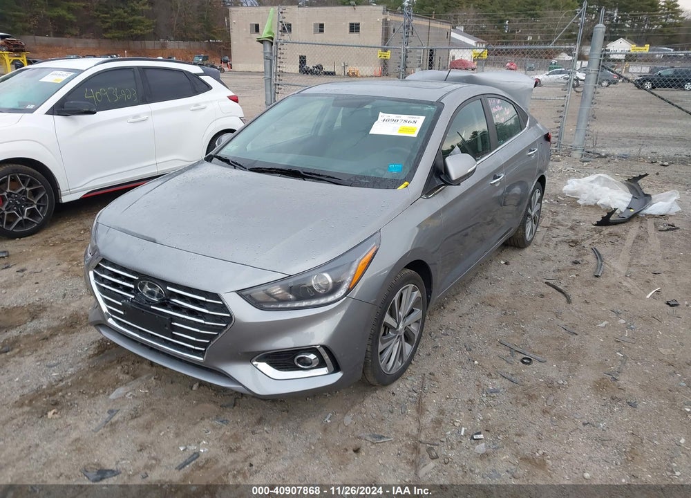 2022 HYUNDAI ACCENT LIMITED VIN: 3KPC34A65NE176491