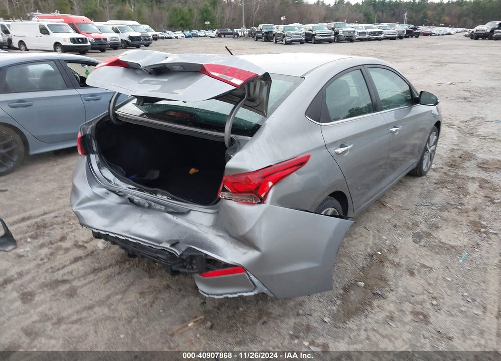 2022 HYUNDAI ACCENT LIMITED VIN: 3KPC34A65NE176491