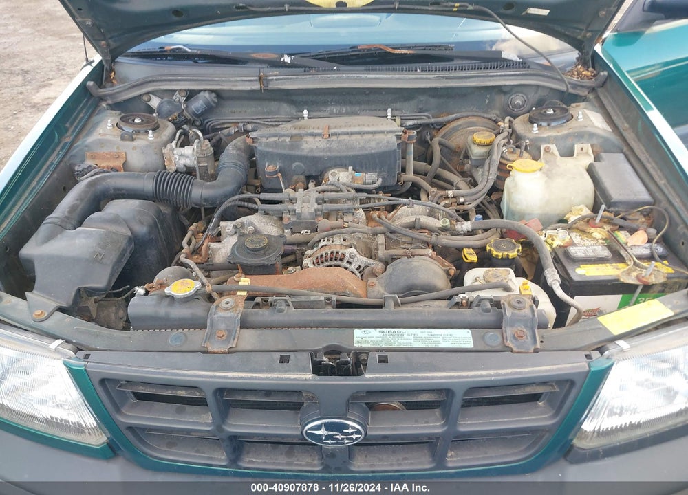 2000 SUBARU FORESTER L VIN: JF1SF6354YH719174