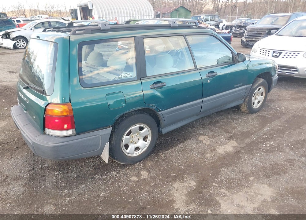2000 SUBARU FORESTER L VIN: JF1SF6354YH719174