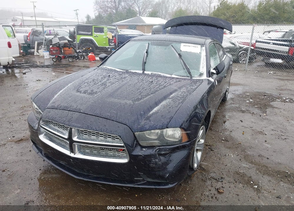 2012 DODGE CHARGER SE VIN: 2C3CDXBG6CH302692