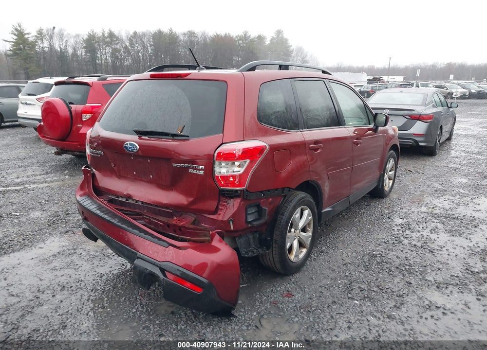 2015 SUBARU FORESTER 2.5I PREMIUM VIN: JF2SJADC5FH477308