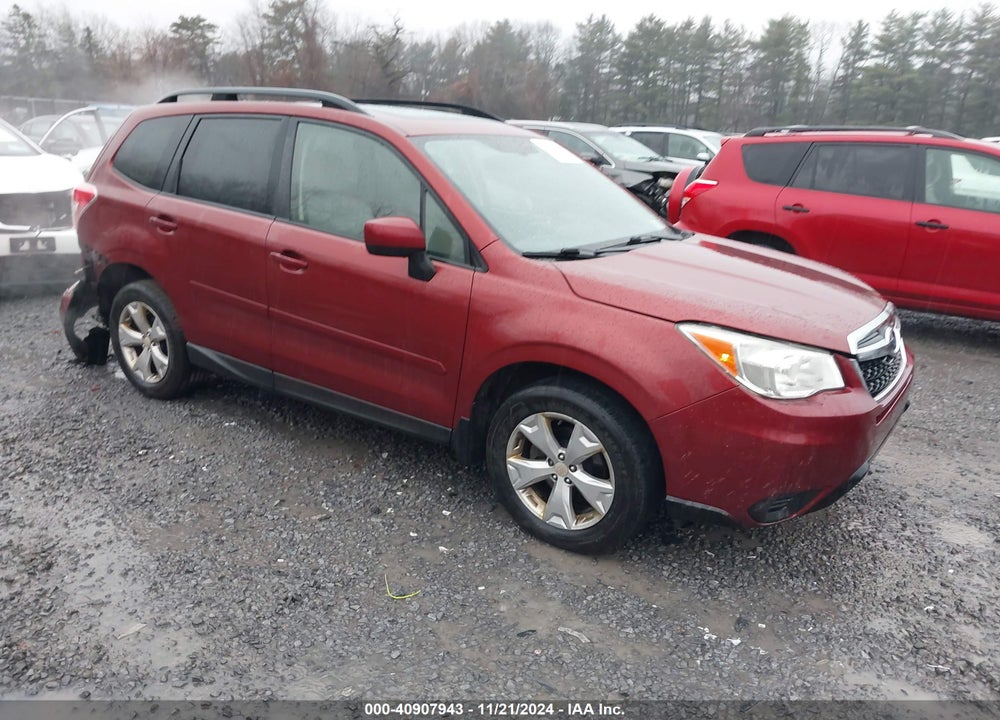 2015 SUBARU FORESTER 2.5I PREMIUM VIN: JF2SJADC5FH477308