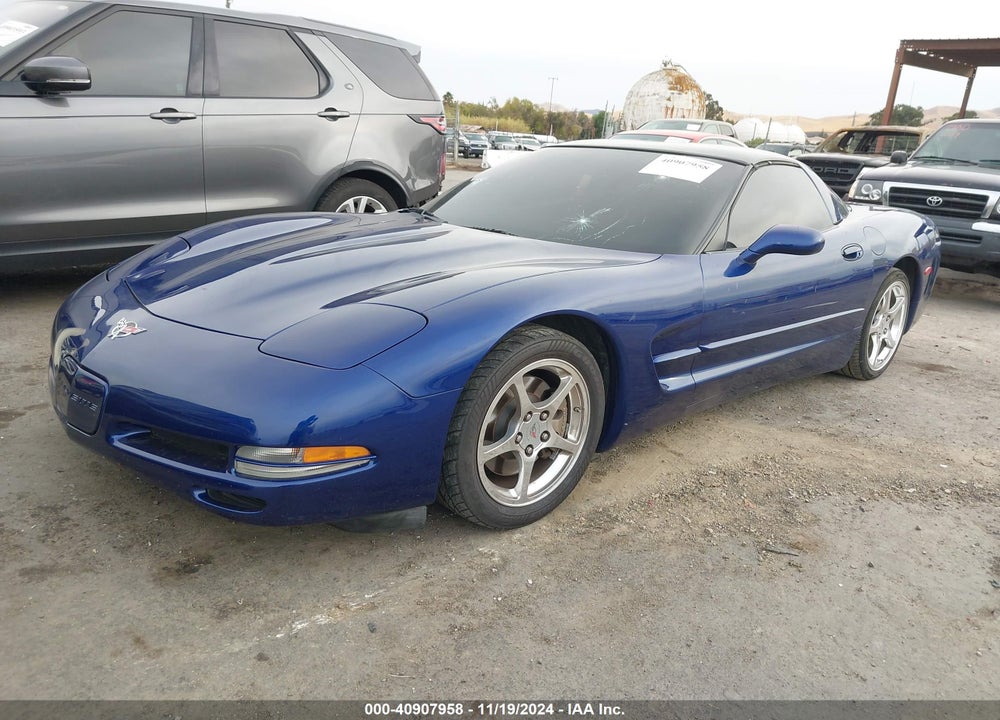 2004 CHEVROLET CORVETTE VIN: 1G1YY22G445132195