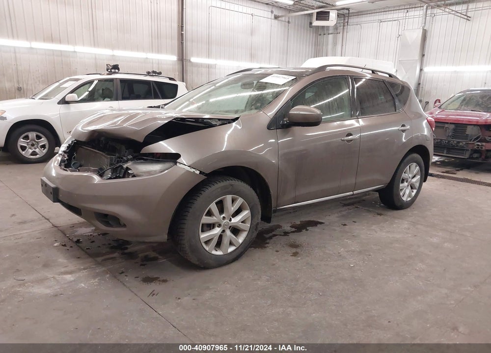 2011 NISSAN MURANO SL VIN: JN8AZ1MW1BW170144