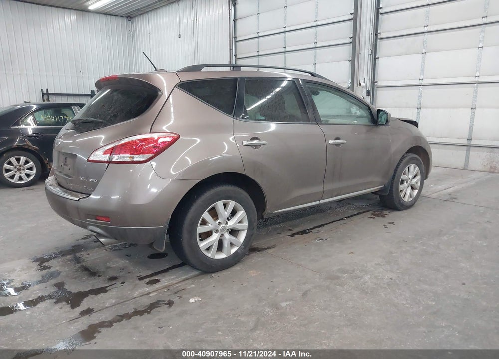 2011 NISSAN MURANO SL VIN: JN8AZ1MW1BW170144