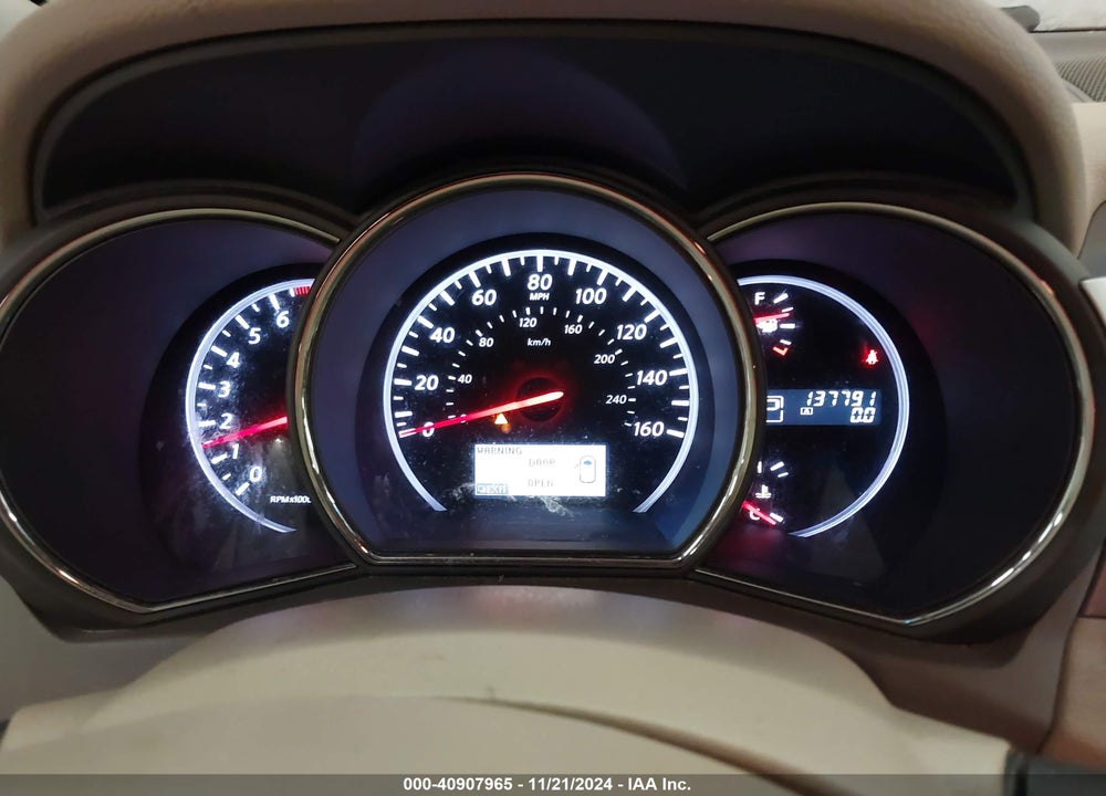 2011 NISSAN MURANO SL VIN: JN8AZ1MW1BW170144