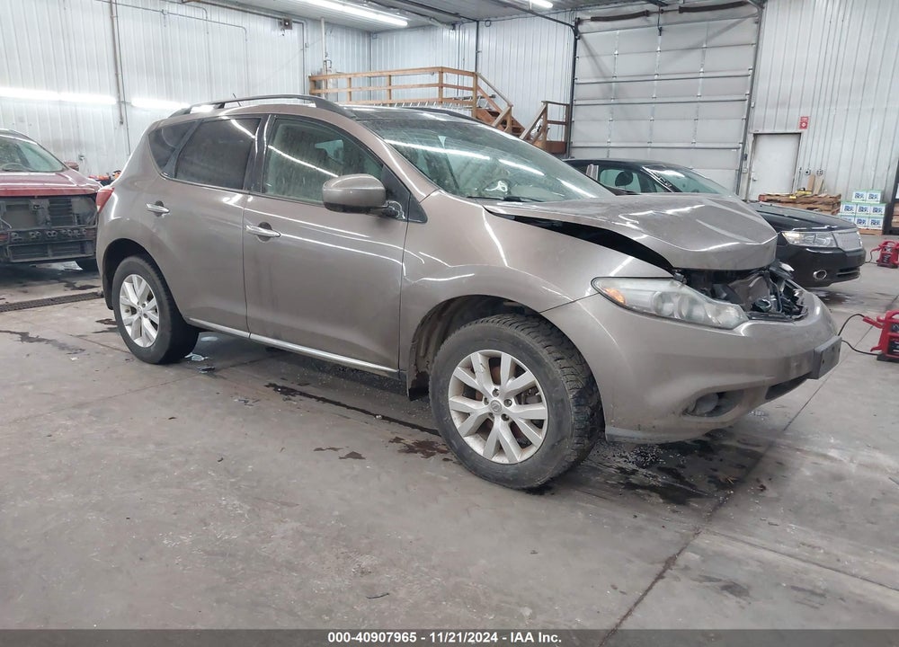 2011 NISSAN MURANO SL VIN: JN8AZ1MW1BW170144