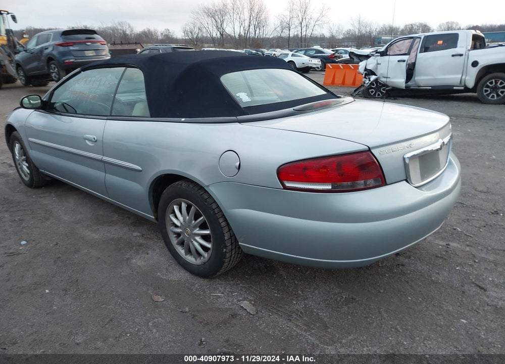 2003 CHRYSLER SEBRING LIMITED VIN: 1C3EL65R73N552288