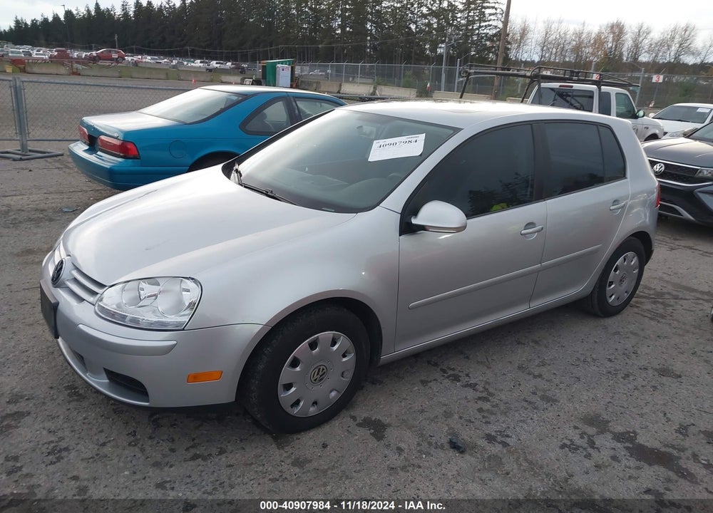 2007 VOLKSWAGEN RABBIT 4-DOOR VIN: WVWDR71K47W171695