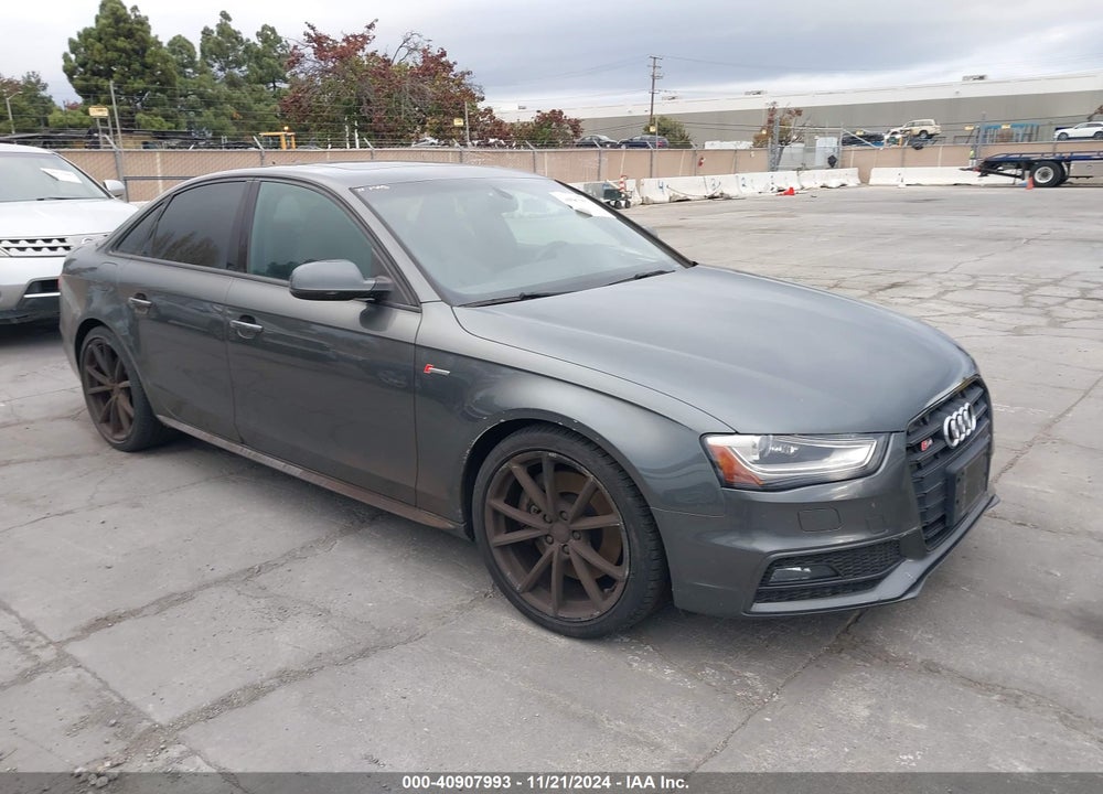 2015 AUDI S4 3.0T PREMIUM PLUS VIN: WAUKGAFL6FA067939
