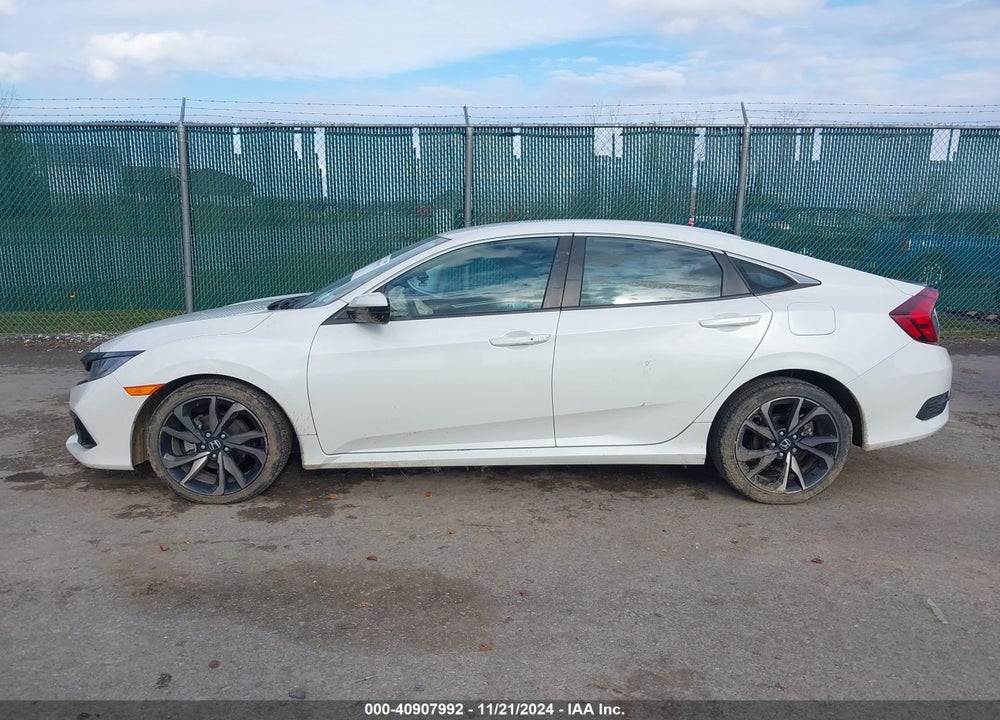 2021 HONDA CIVIC SPORT VIN: 2HGFC2F85MH559153