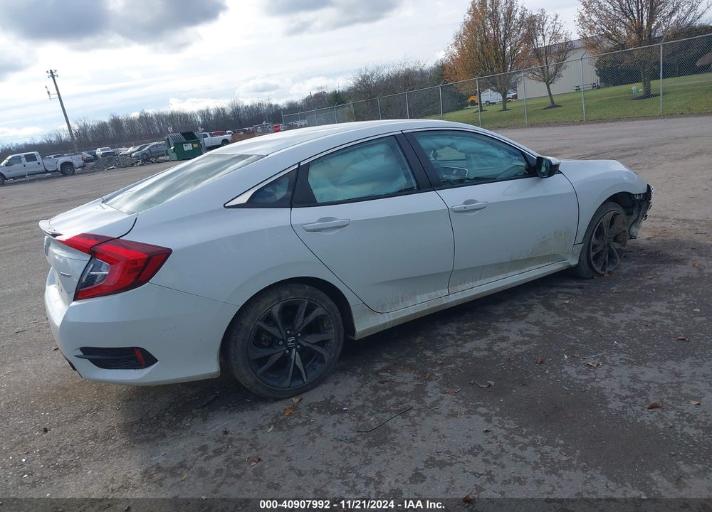 2021 HONDA CIVIC SPORT VIN: 2HGFC2F85MH559153