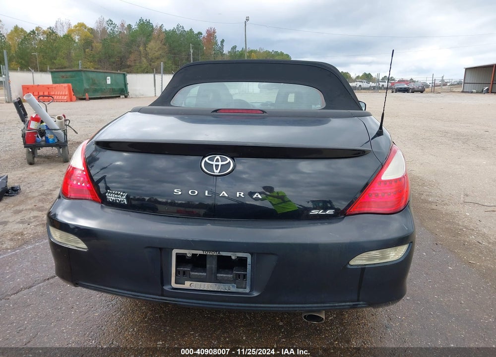 2008 TOYOTA CAMRY SOLARA SLE VIN: 4T1FA38P38U143731