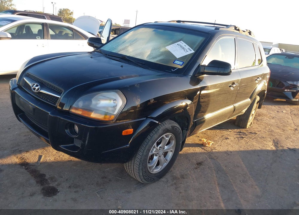 2009 HYUNDAI TUCSON LIMITED VIN: KM8JN12B69U035881