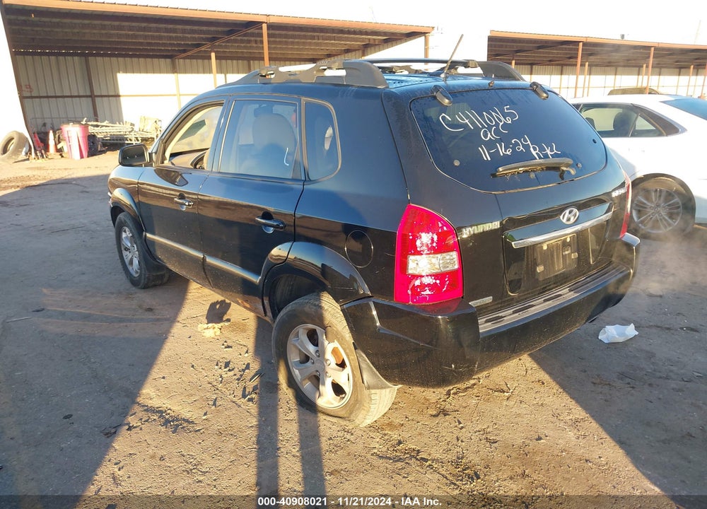 2009 HYUNDAI TUCSON LIMITED VIN: KM8JN12B69U035881