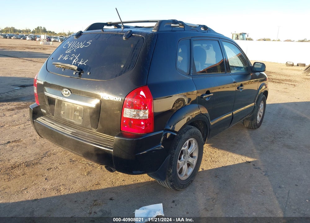 2009 HYUNDAI TUCSON LIMITED VIN: KM8JN12B69U035881