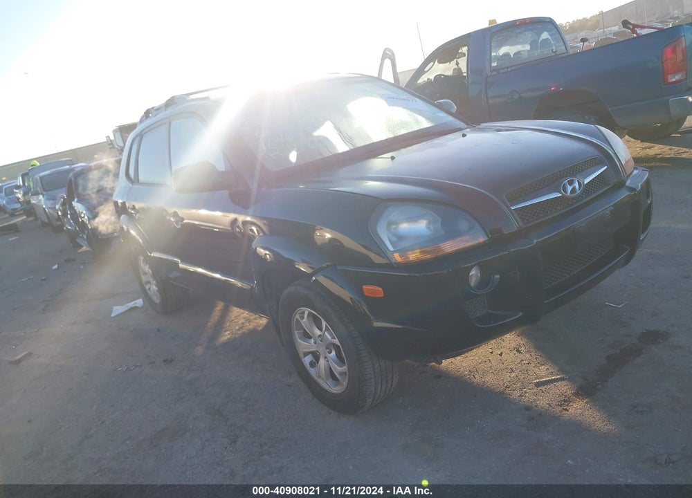 2009 HYUNDAI TUCSON LIMITED VIN: KM8JN12B69U035881