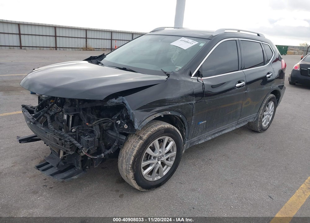2017 NISSAN ROGUE HYBRID SV VIN: 5N1ET2MV9HC828911