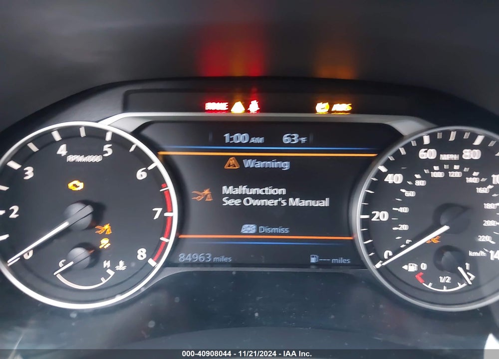 2021 NISSAN ALTIMA VIN: 1N4BL4DV3MN365414