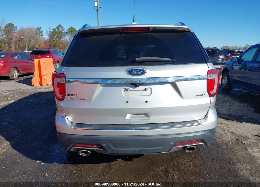 2018 FORD EXPLORER LIMITED VIN: 1FM5K8F88JGA36695