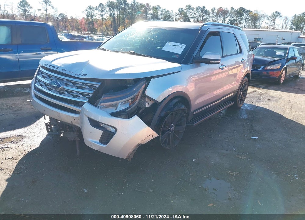2018 FORD EXPLORER LIMITED VIN: 1FM5K8F88JGA36695